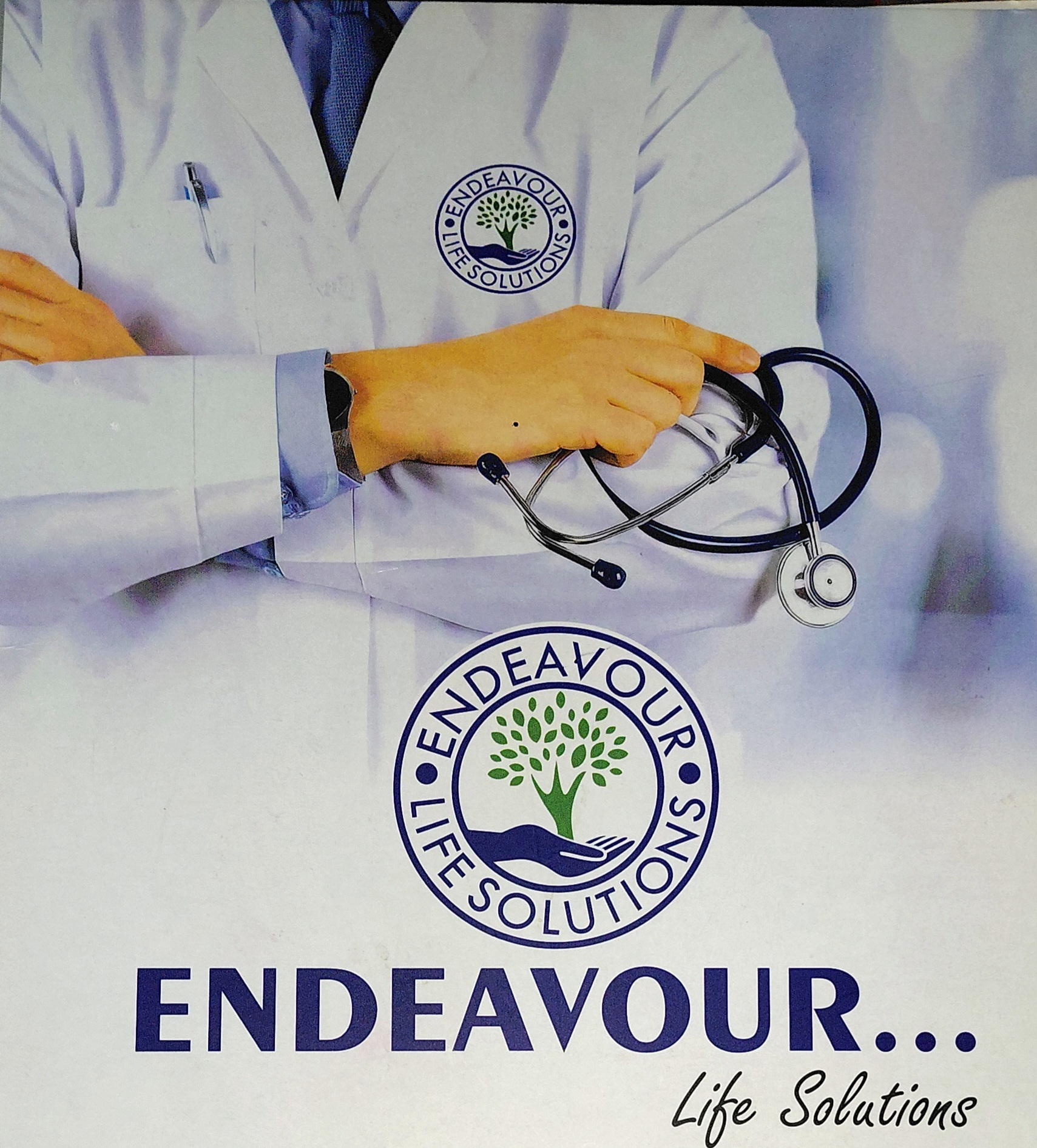 Doctor holding stethoscope